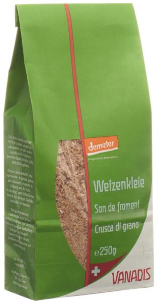 VANADIS Weizenkleie Demeter Btl 250 g