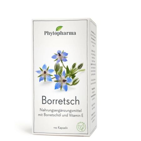 PHYTOPHARMA Borretsch Kaps 500 mg 110 Stk