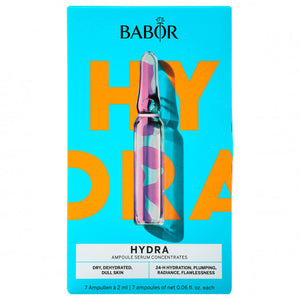 BABOR AMPOULE CONCENTRATES Limited Edition HYDRA Ampoule Set 7 x 2 ml Ampullen