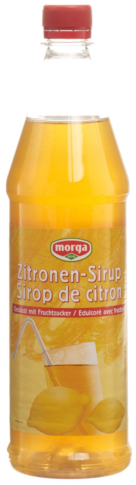 MORGA Zitronen Sirup mit Fruchtzucker Petfl 7.5 dl