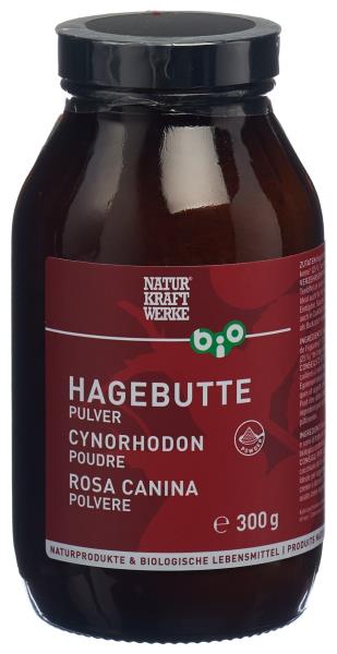 NATURKRAFTWERKE Hagebutte Pulver Bio 300 g