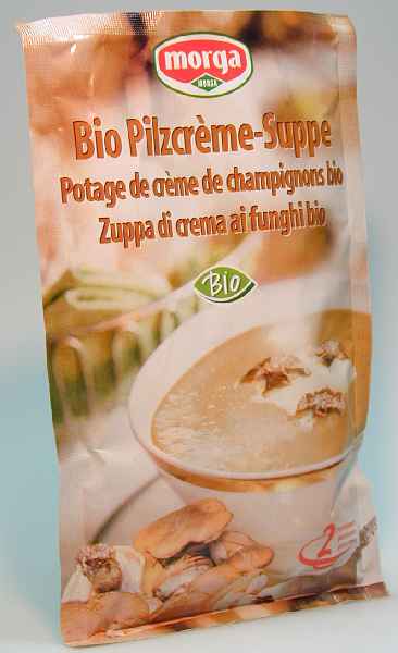 MORGA Pilzcreme Suppe Bio 42 g