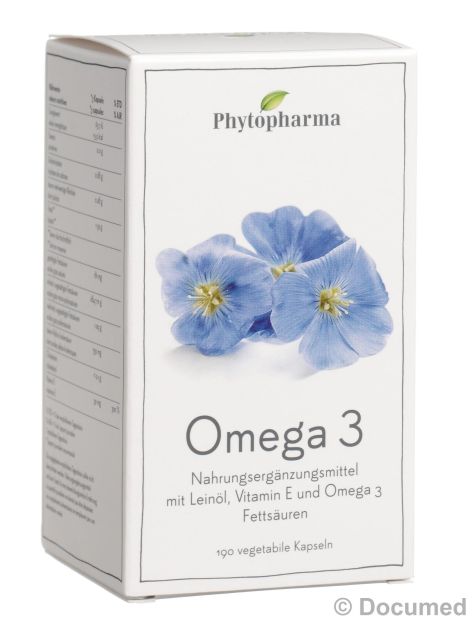 PHYTOPHARMA Omega 3 Kaps 190 Stk