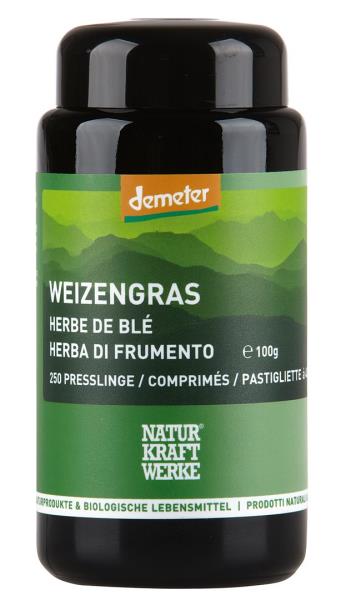 NATURKRAFTWERKE Weizengras Pressl Demeter 250 Stk