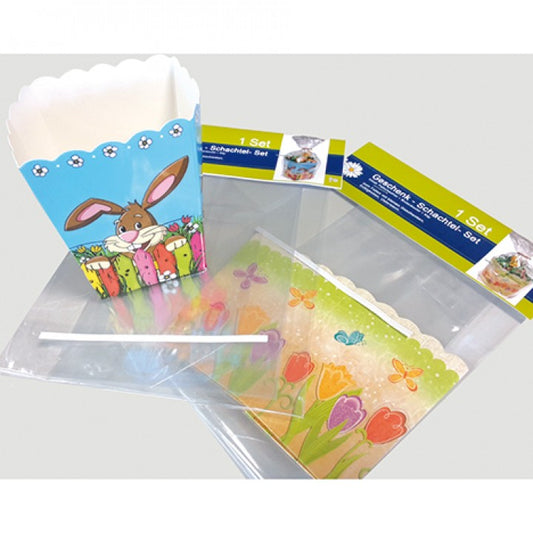 Geschenkschachtelset 3-tlg., OPP-Beutel m. Foto