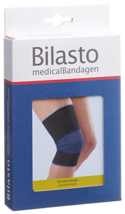 BILASTO Kniebandage M schwarz/blau