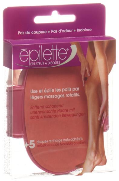 EPILETTE Haarentferner Blatt