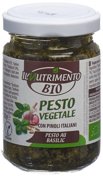 IL NUTRIMENTO Pesto Genovese Bio Glas 170 g
