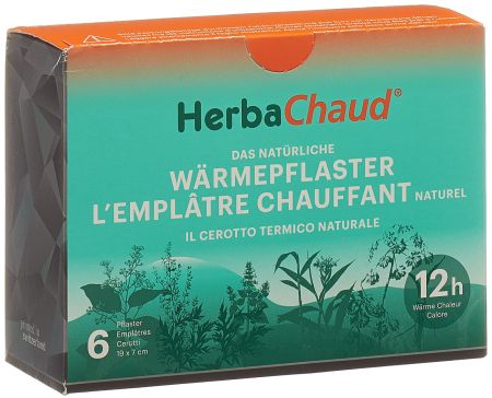 HERBACHAUD Wärmepflaster 19x7cm 6 Stk