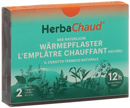 HERBACHAUD WÃ¤rmepflaster 19x7cm 2 Stk
