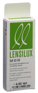 LENSILUX SOFT 55 UV Monatslinse -4.50 weich