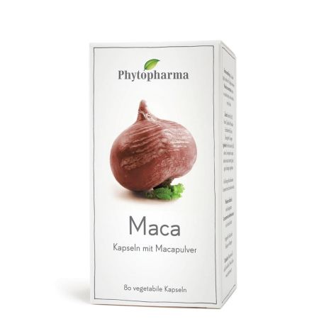 PHYTOPHARMA Maca Kaps 409 mg pflanzlich 80 Stk
