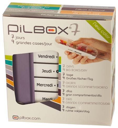 PILBOX 7 Medikamentenspender 7 Tage I