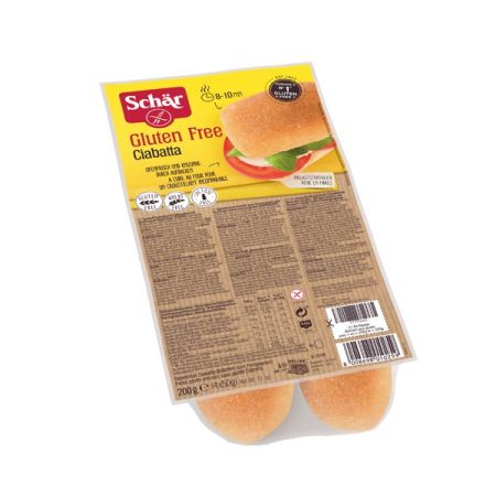 SCHÄRCiabatta Rustica glutenfrei 4 x 50 g