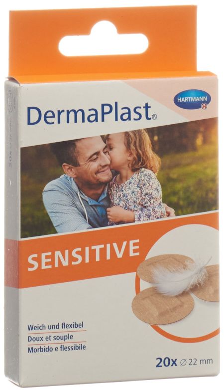 DERMAPLAST SENSITIVE Spots 22mm 20 Stk