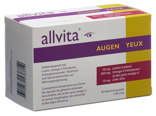 ALLVITA Augen Kaps 90 Stk
