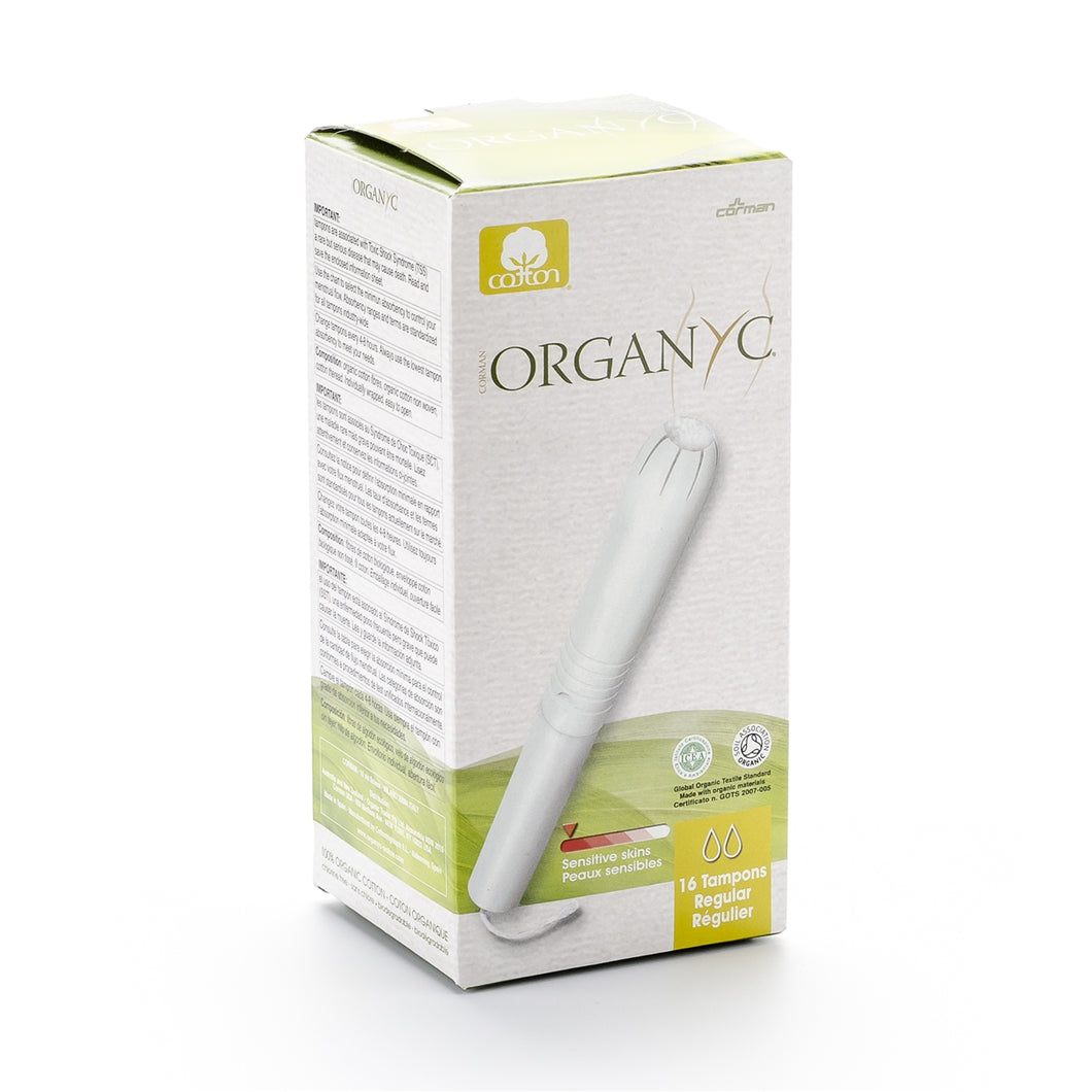 DrogerieMarkt24 - DrogerieMarkt24 ORGANYC Tampons Regular mit Applikator 16 Stk - Burgerstein