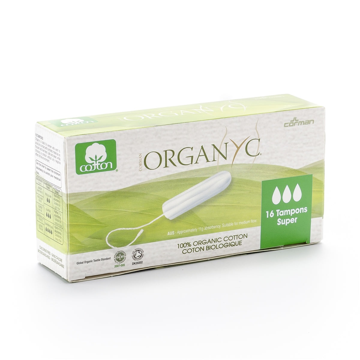 DrogerieMarkt24 - DrogerieMarkt24 ORGANYC Tampons Super 16 Stk - Burgerstein