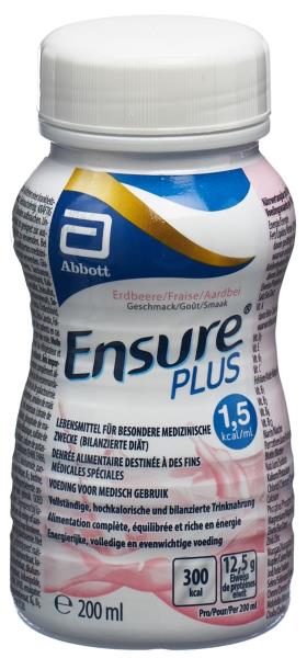 ENSURE Plus Erdbeer 200 ml