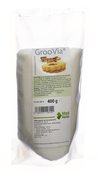 GROOVIA Stevia Plv Btl 400 g