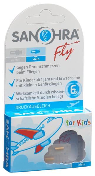 SANOHRA FLY OhrenstÃ¶psel Kinder 2 Stk