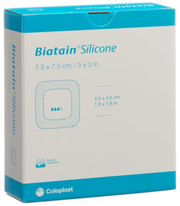 BIATAIN Silicone Schaumv 7.5x7.5cm selbsth 10 Stk