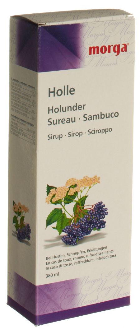 MORGA Holunder-Sirup Fl 380 ml