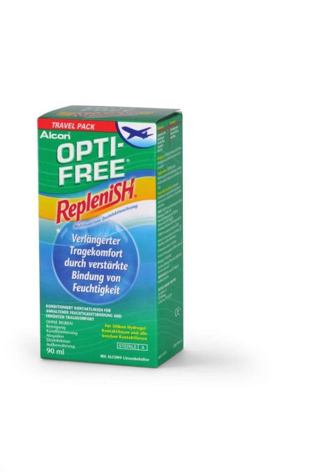 OPTI FREE REPLENISH Desinf LÃ¶s Travel Pack 90 ml