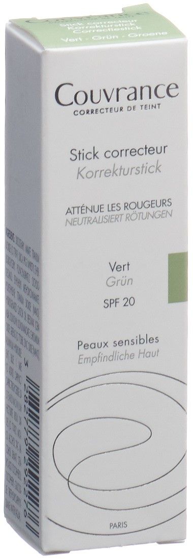 AVENE Couvrance Korrekturstick grÃ¼n 3 g