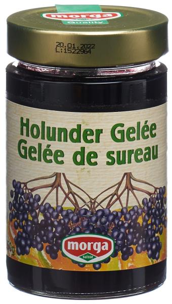 MORGA KonfitÃ¼re HolundergelÃ©e schwarz 350 g