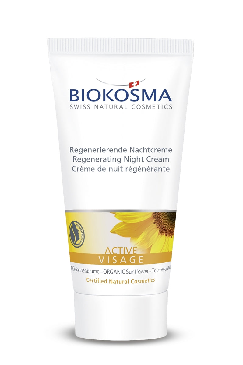 DrogerieMarkt24 - DrogerieMarkt24 BIOKOSMA ACTIVE Nachtcreme 50 ml - Burgerstein