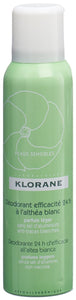 KLORANE Deodorant 24 h weisse Malve Spr 125 ml