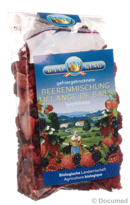 BIOKING Beerenmischung gefriergetrocknet 40 g