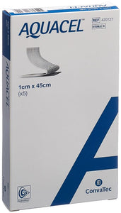 AQUACEL Hydrofiber Tamponaden 1x45cm sta Fas 5 Stk