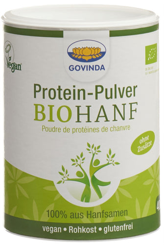 DrogerieMarkt24 - DrogerieMarkt24 GOVINDA Hanf Proteinpulver Bio Ds 400 g - Burgerstein