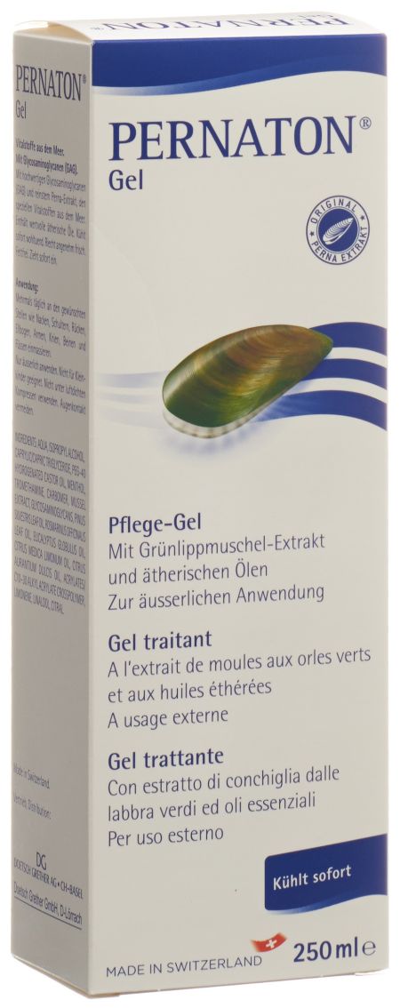 PERNATON GrÃ¼nlippmuschel Gel Cool Tb 250 ml