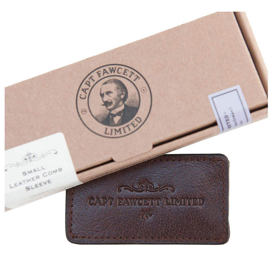 CAPTAIN FAWCETT Leather Case for Moustache Comb (Lederetui)