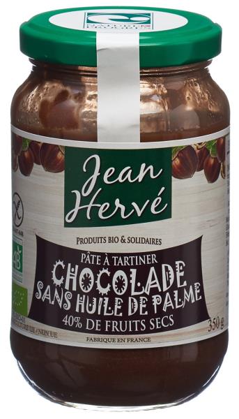 JEAN HERVE Chocolade sans huile de palme 350 g