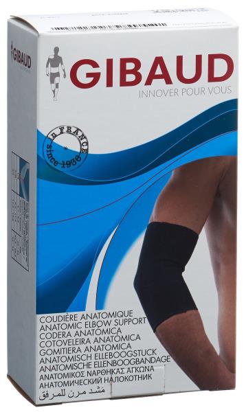 GIBAUD Ellenbogenbandage anatom Gr1 22-25cm schwa