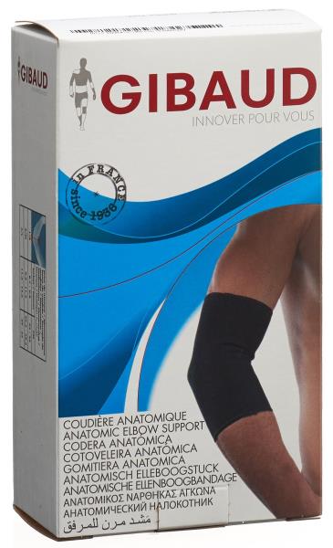 GIBAUD Ellenbogenbandage anatom Gr3 29-32cm schwa