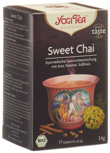 YOGI TEA Sweet Chai 17 Btl 2 g