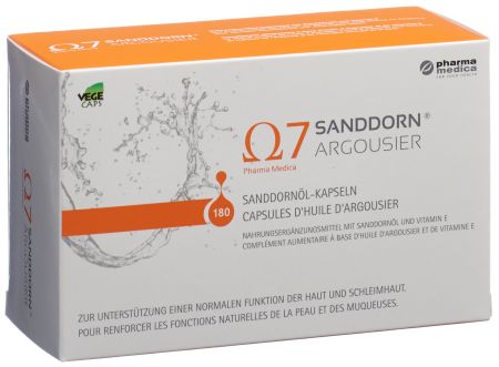 SANDDORN ARGOUSIER Omega 7 Kaps 180 Stk