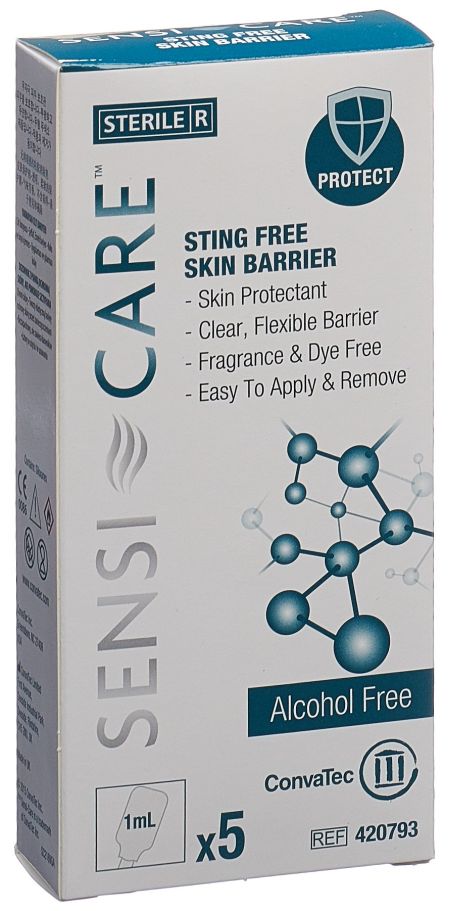 SENSI-CARE Hautschutz Lolly 1ml steril Appl 5 Stk