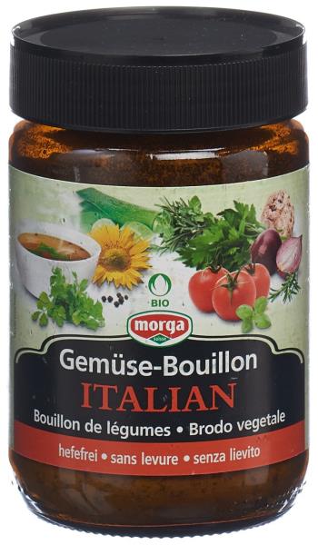 MORGA Gemüse  Bouillon hefefr Italian Bio Kno 200 g
