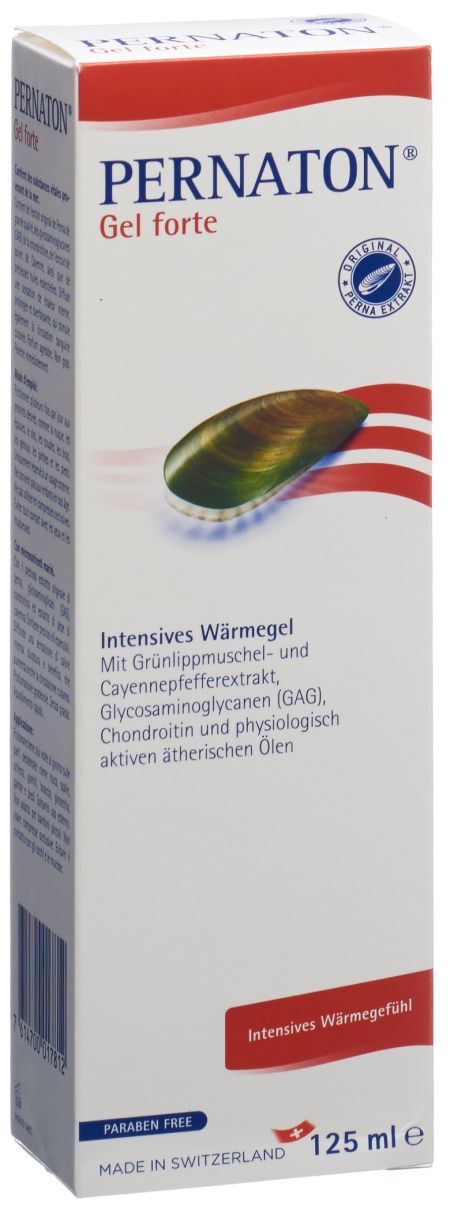 PERNATON GrÃ¼nlippmuschel Gel Warm 125 ml