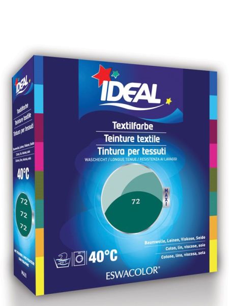IDEAL MAXI Baumwolle Color No72 smaragdgrÃ¼n