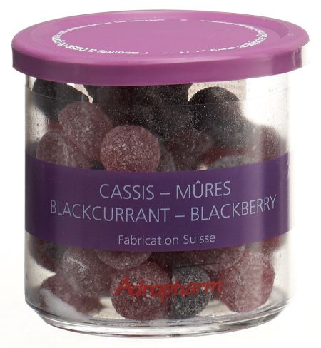 ADROPHARM Cassis-Brombeer reizlind Pastillen 140 g
