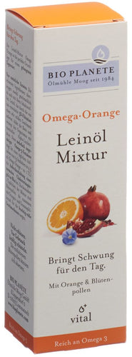 BIO PLANETE Omega Orange LeinÃ¶l-Mixtur Fl 100 ml