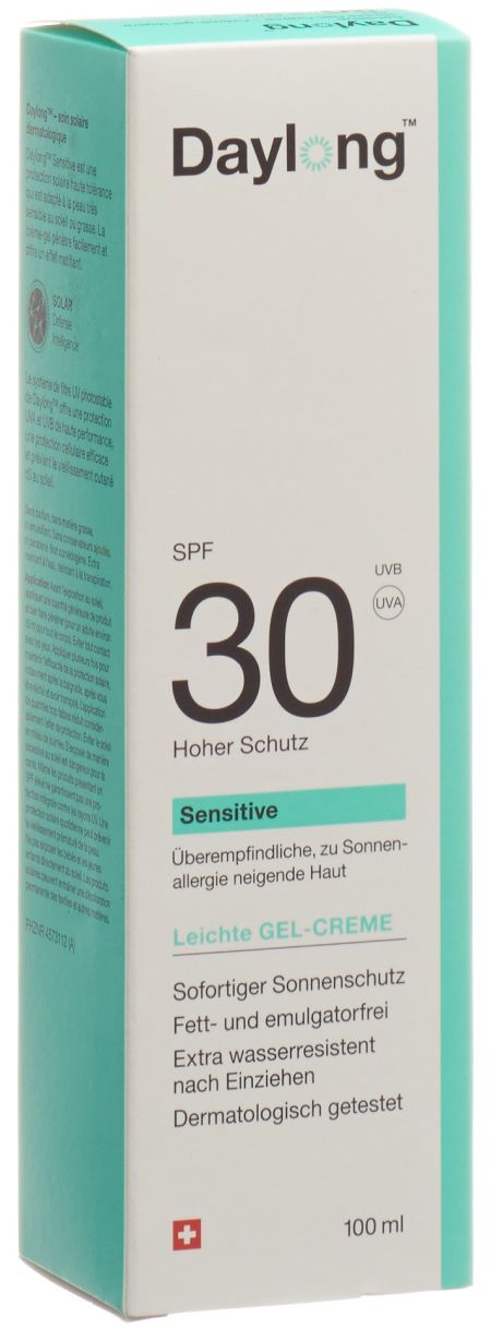 DAYLONG Sensitive Gel-Creme SPF30 Tb 100 ml
