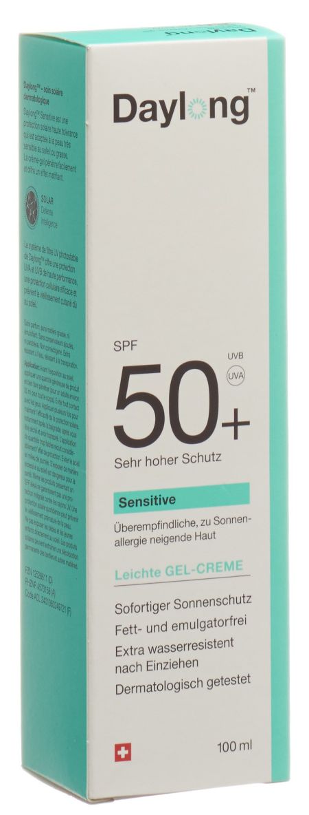 DAYLONG Sensitive Gel-Creme SPF50+ Tb 100 ml